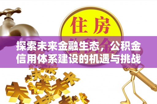崇信探索未来金融生态，公积金信用体系建设的机遇与挑战